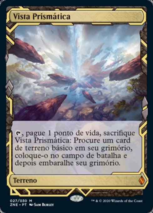 Vista Prismática / Prismatic Vista - Magic: The Gathering - MoxLand