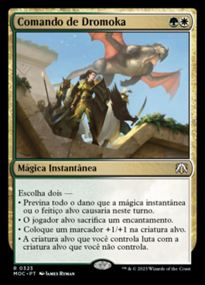 Comando de Dromoka / Dromoka's Command - Magic: The Gathering - MoxLand