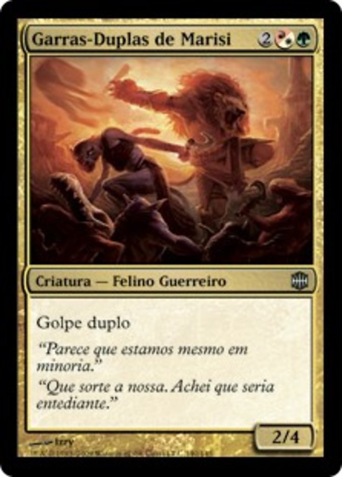 Garras-Duplas de Marisi / Marisi's Twinclaws - Magic: The Gathering - MoxLand