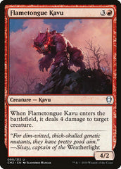 Kavu de Língua Flamejante / Flametongue Kavu - Magic: The Gathering - MoxLand