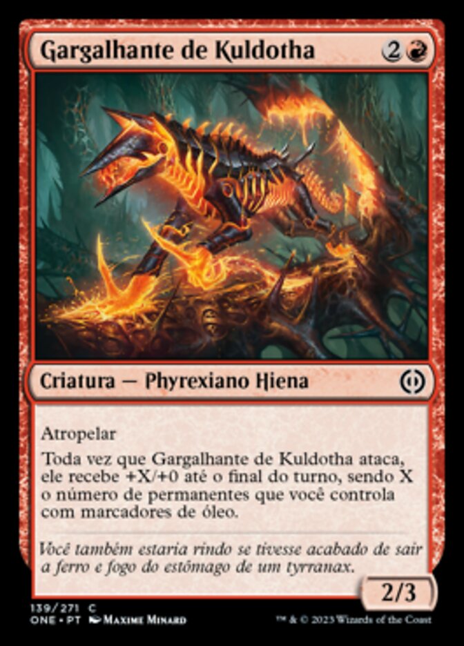 Gargalhante de Kuldotha / Kuldotha Cackler - Magic: The Gathering - MoxLand