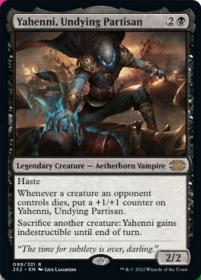 Yahenni, Guerrilheiro Imortal / Yahenni, Undying Partisan - Magic: The Gathering - MoxLand