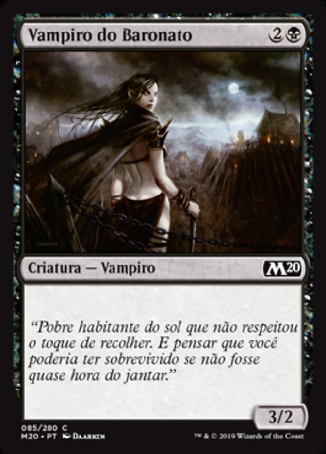 Vampiro do Baronato / Barony Vampire - Magic: The Gathering - MoxLand