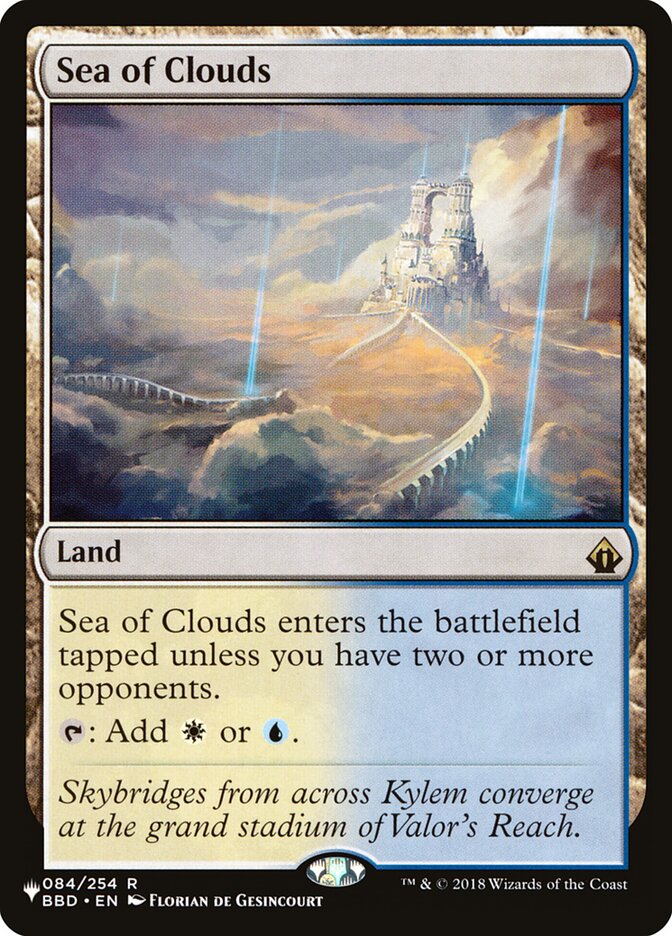 Mar de Nuvens / Sea of Clouds - Magic: The Gathering - MoxLand