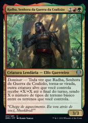 Radha, Senhora da Guerra da Coalizão / Radha, Coalition Warlord - Magic: The Gathering - MoxLand