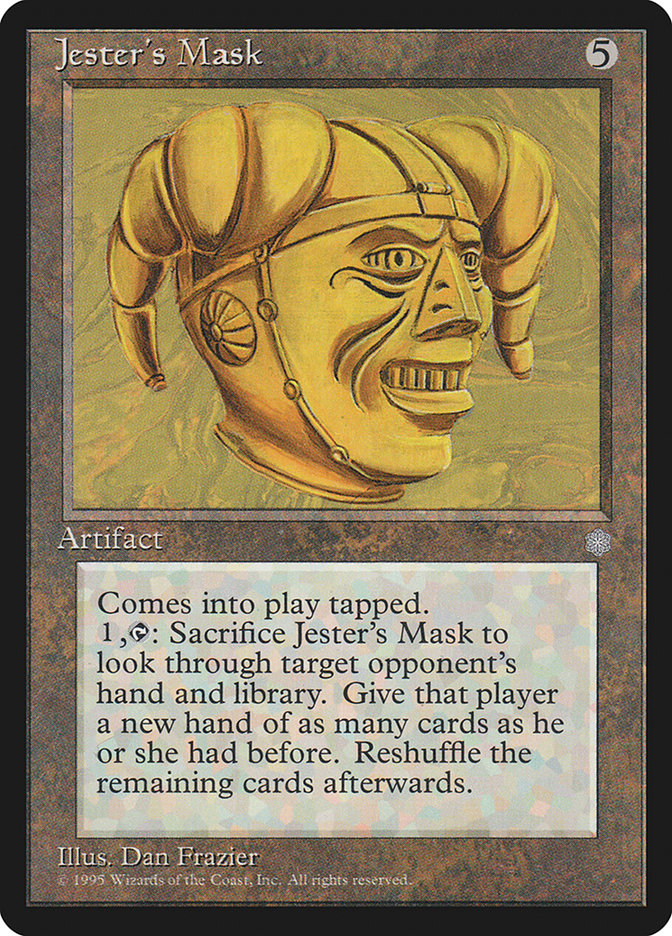 Máscara do Bufão / Jester's Mask - Magic: The Gathering - MoxLand