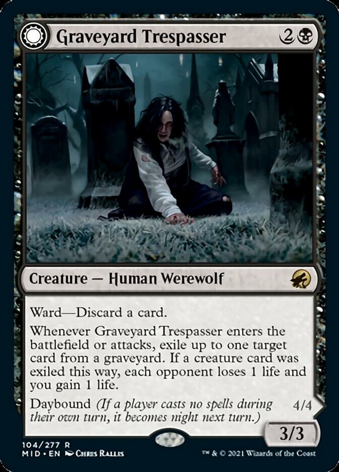 Invasora do Cemitério / Graveyard Trespasser - Magic: The Gathering - MoxLand