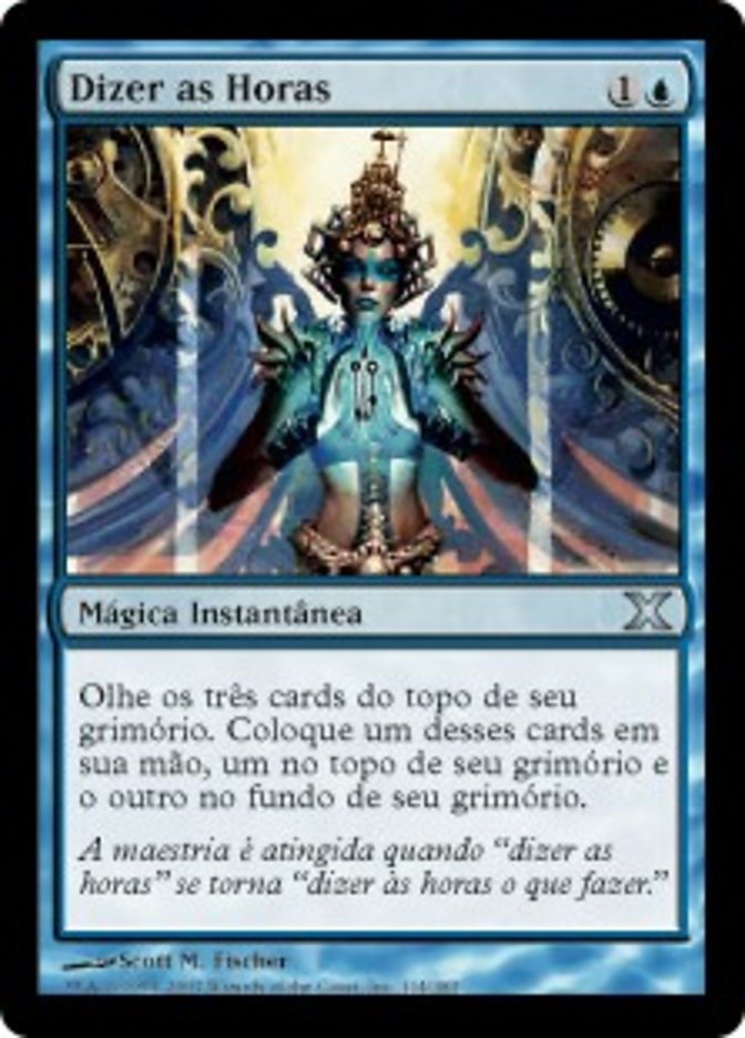 Dizer as Horas / Telling Time - Magic: The Gathering - MoxLand