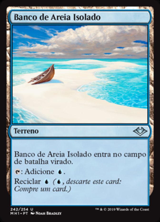 Banco de Areia Isolado / Lonely Sandbar - Magic: The Gathering - MoxLand