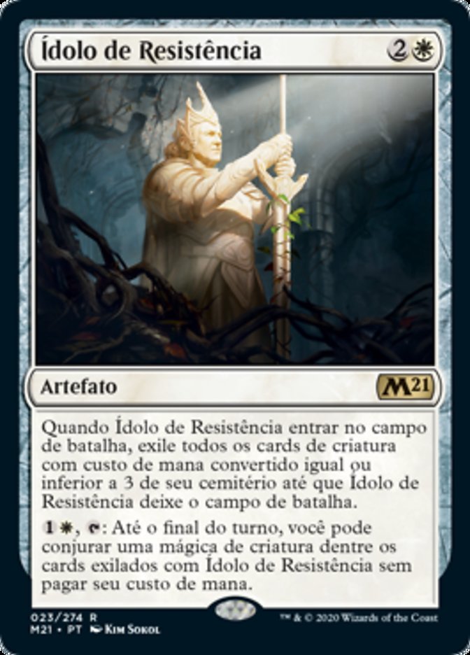 Ídolo de Resistência / Idol of Endurance - Magic: The Gathering - MoxLand