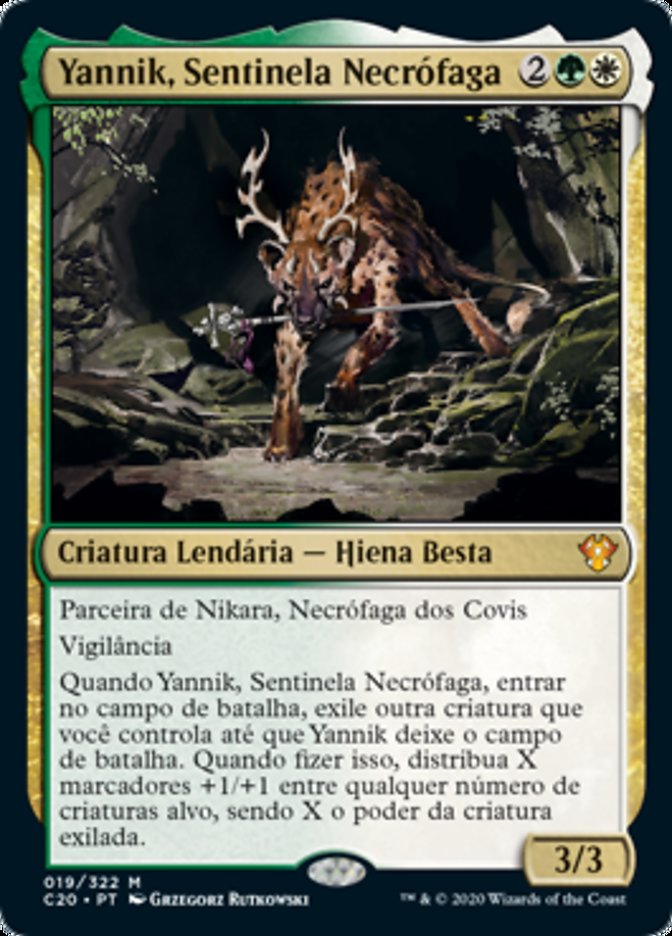 Yannik, Sentinela Necrófaga / Yannik, Scavenging Sentinel - Magic: The Gathering - MoxLand