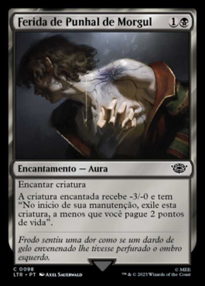 Ferida de Punhal de Morgul / Morgul-Knife Wound - Magic: The Gathering - MoxLand