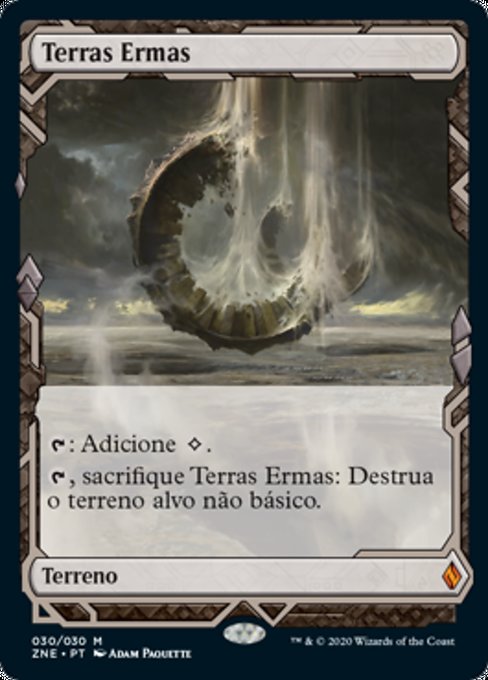 Terras Ermas / Wasteland - Magic: The Gathering - MoxLand