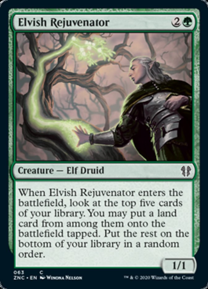 Rejuvenescedor Élfico / Elvish Rejuvenator - Magic: The Gathering - MoxLand