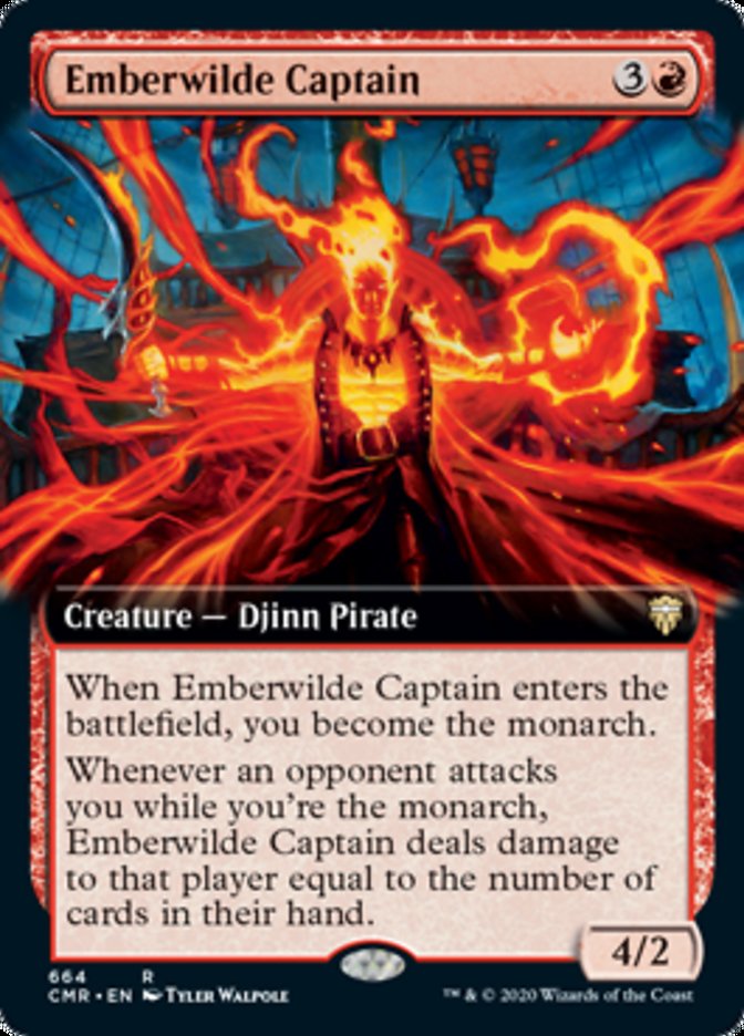 Capitão do Círculo Ígneo / Emberwilde Captain - Magic: The Gathering - MoxLand