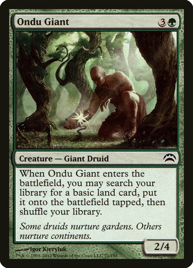 Gigante de Ondu / Ondu Giant - Magic: The Gathering - MoxLand