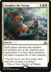 Matar os Fortes / Slaughter the Strong - Magic: The Gathering - MoxLand