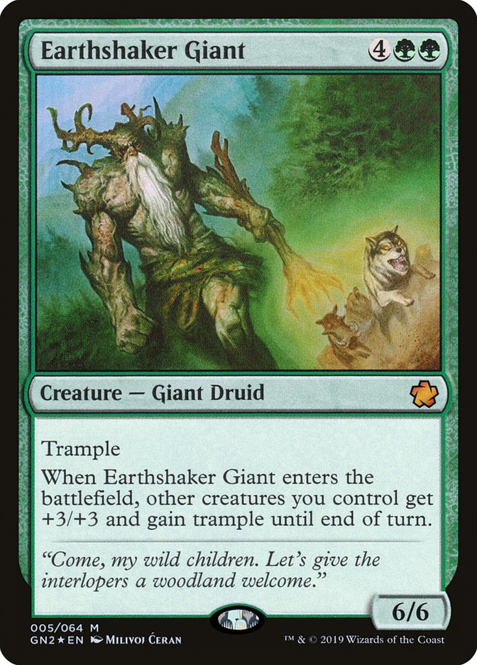 Earthshaker Giant / Earthshaker Giant - Magic: The Gathering - MoxLand