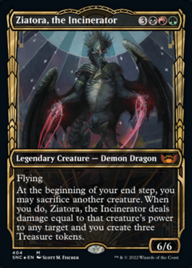 Ziatora, a Incineradora / Ziatora, the Incinerator - Magic: The Gathering - MoxLand