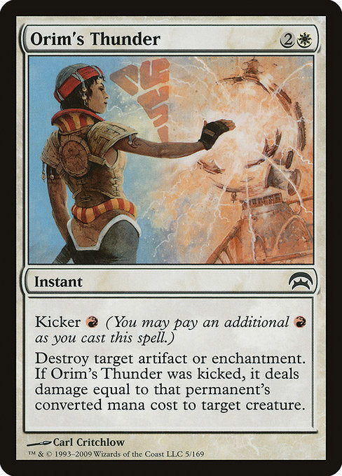 Trovão de Orim / Orim's Thunder - Magic: The Gathering - MoxLand