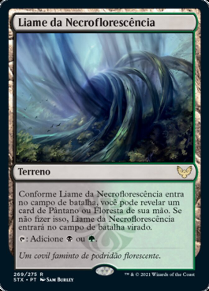 Liame da Necroflorescência / Necroblossom Snarl - Magic: The Gathering - MoxLand