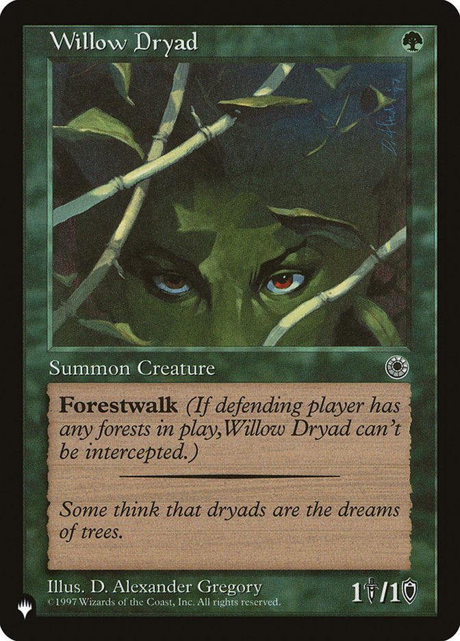 Willow Dryad / Willow Dryad - Magic: The Gathering - MoxLand