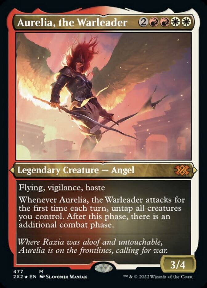 Aurélia, Líder de Guerra / Aurelia, the Warleader - Magic: The Gathering - MoxLand