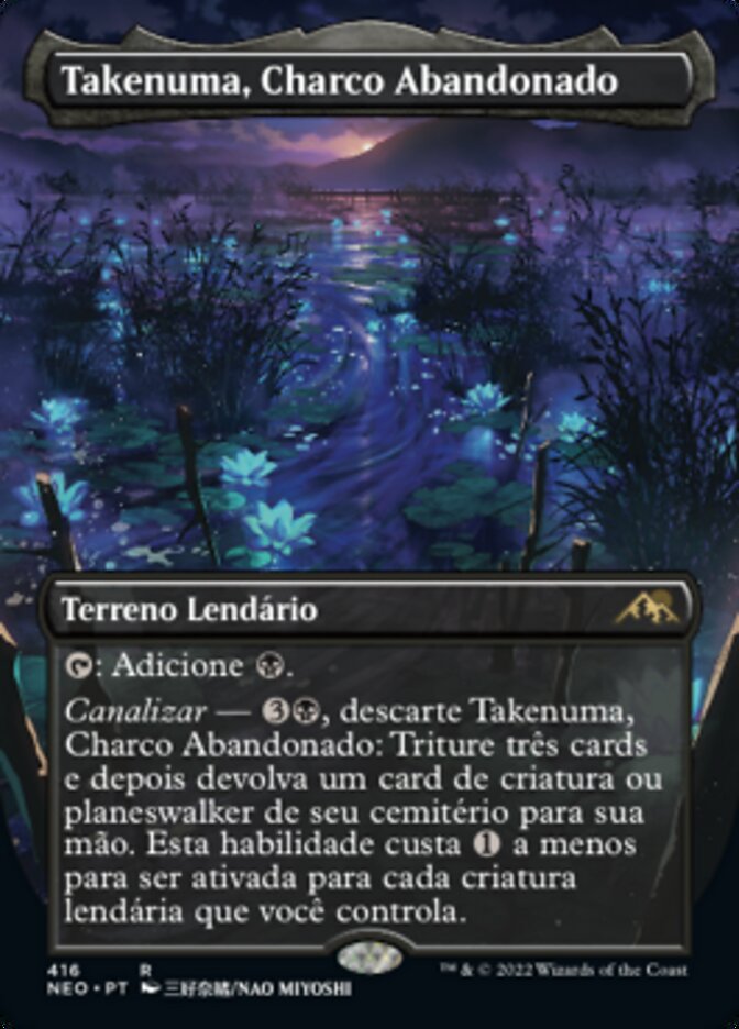 Takenuma, Charco Abandonado / Takenuma, Abandoned Mire - Magic: The Gathering - MoxLand