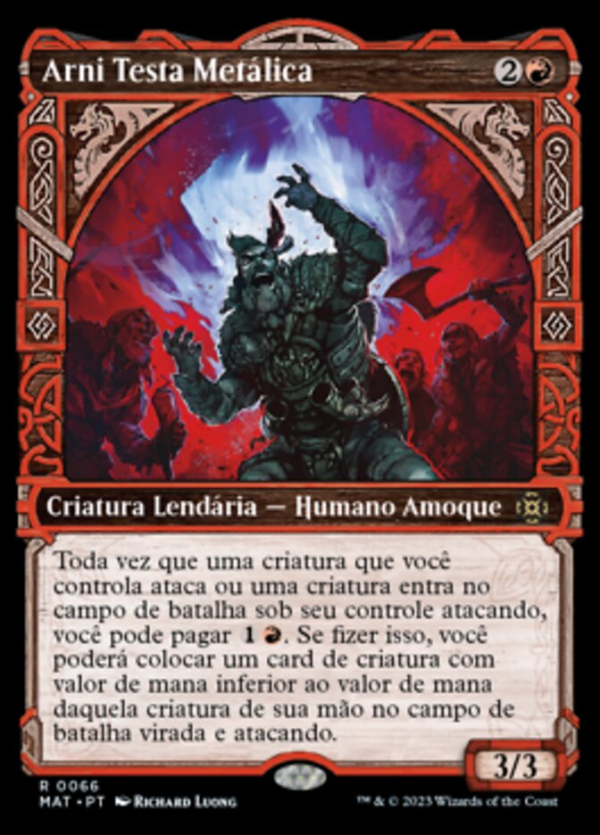 Arni Testa Metálica / Arni Metalbrow - Magic: The Gathering - MoxLand