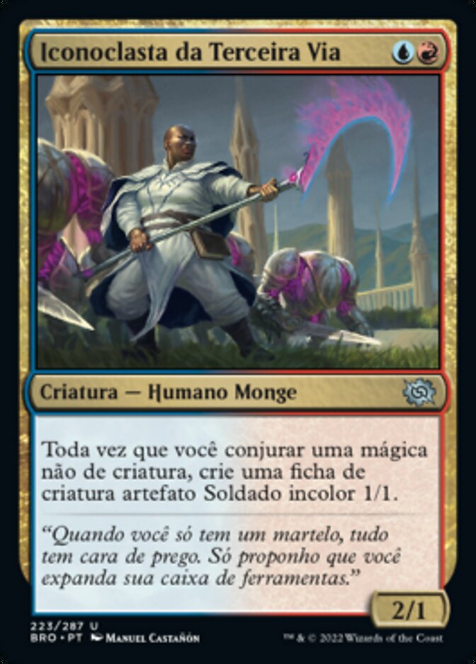 Iconoclasta da Terceira Via / Third Path Iconoclast - Magic: The Gathering - MoxLand