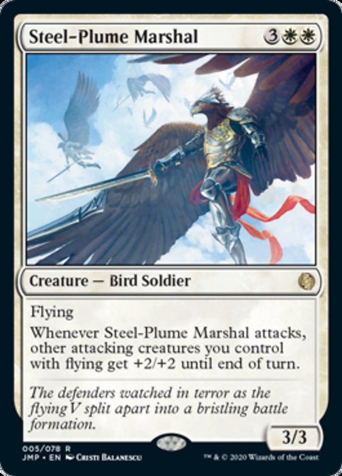 Steel-Plume Marshal / Steel-Plume Marshal - Magic: The Gathering - MoxLand