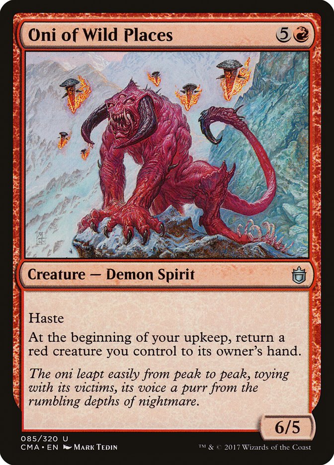 Oni dos Lugares Selvagens / Oni of Wild Places - Magic: The Gathering - MoxLand