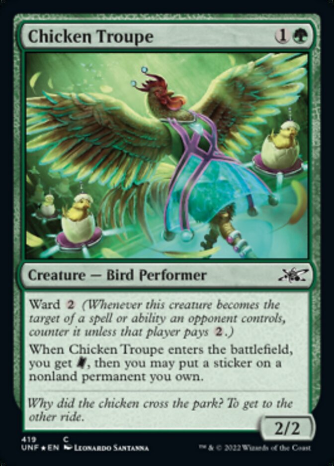 Chicken Troupe - Magic: The Gathering - MoxLand