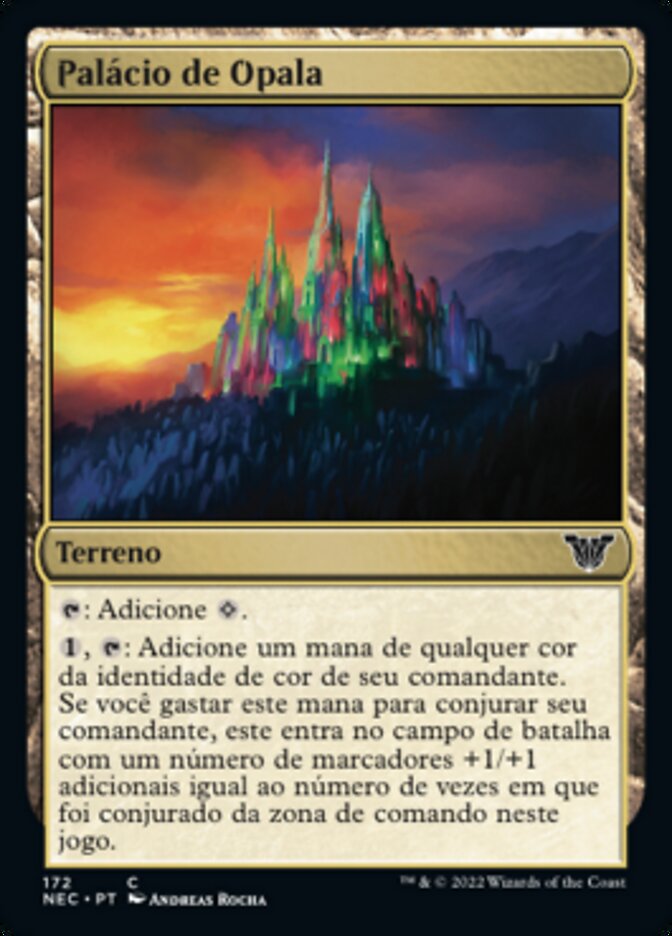 Palácio de Opala / Opal Palace - Magic: The Gathering - MoxLand