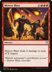 Meteor Blast / Meteor Blast - Magic: The Gathering - MoxLand