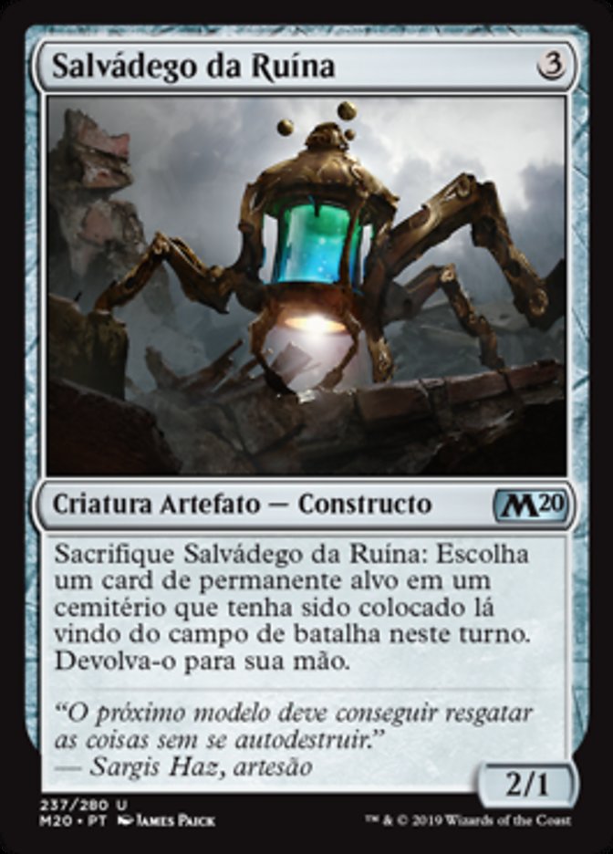 Salvádego da Ruína / Salvager of Ruin - Magic: The Gathering - MoxLand