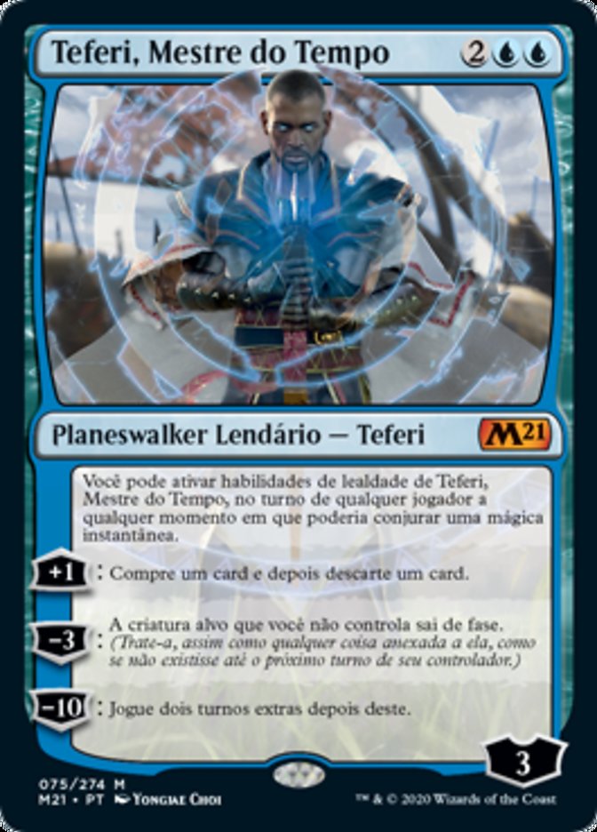 Teferi, Mestre do Tempo / Teferi, Master of Time - Magic: The Gathering - MoxLand