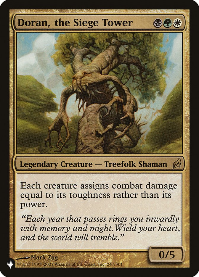Doran, a Torre de Cerco / Doran, the Siege Tower - Magic: The Gathering - MoxLand