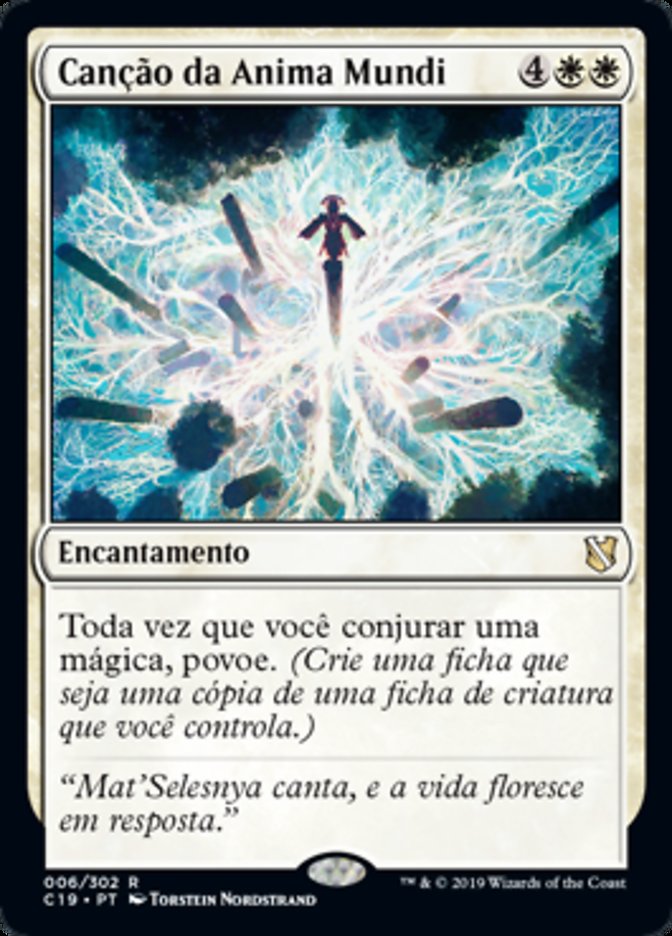 Canção da Anima Mundi / Song of the Worldsoul - Magic: The Gathering - MoxLand