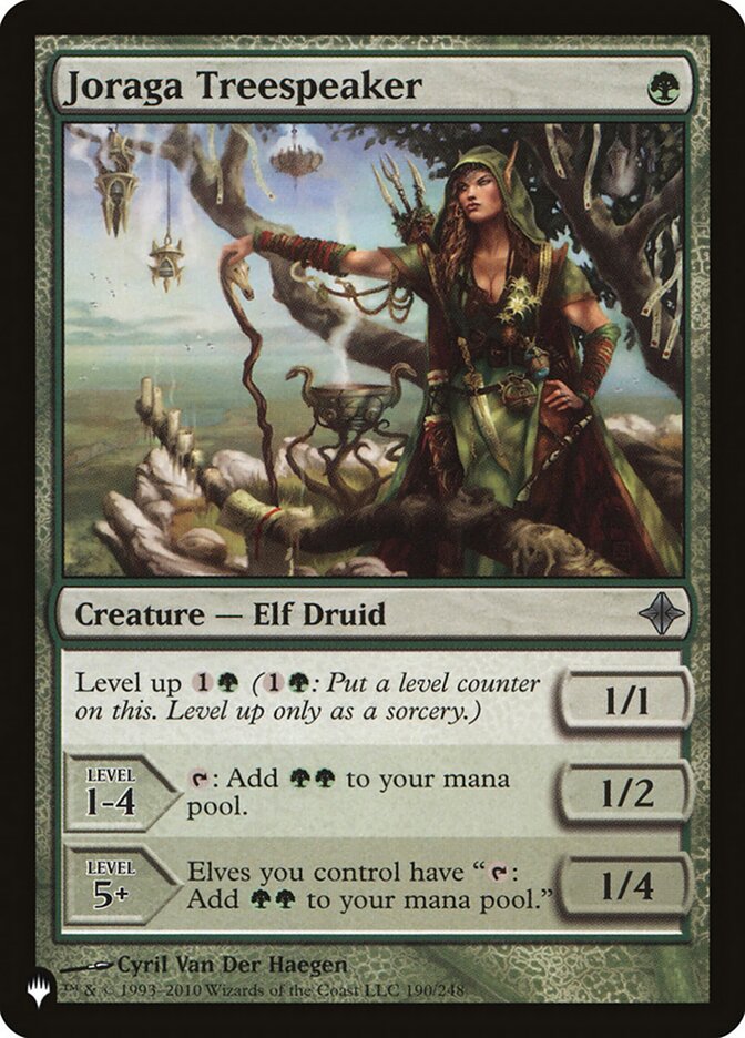 Língua-Verde Jorag / Joraga Treespeaker - Magic: The Gathering - MoxLand