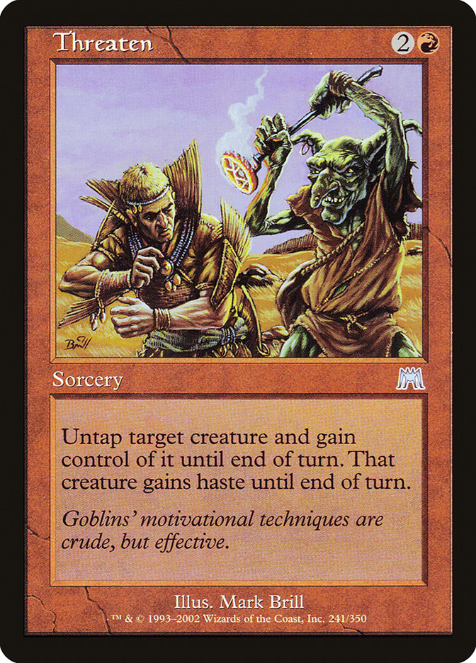 Ameaçar / Threaten - Magic: The Gathering - MoxLand