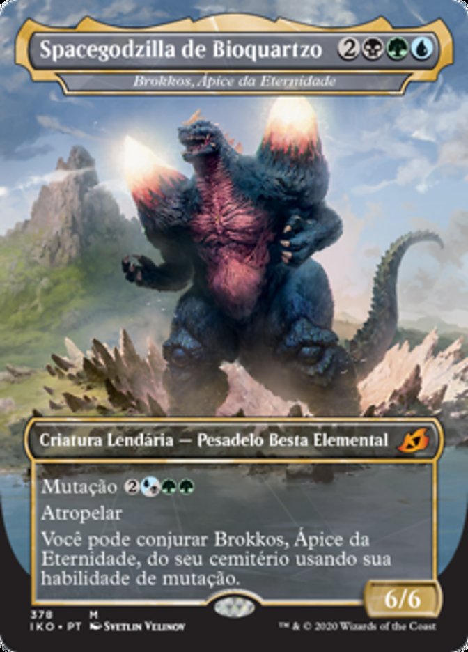 Spacegodzilla de Bioquartzo / Bio-Quartz Spacegodzilla - Magic: The Gathering - MoxLand