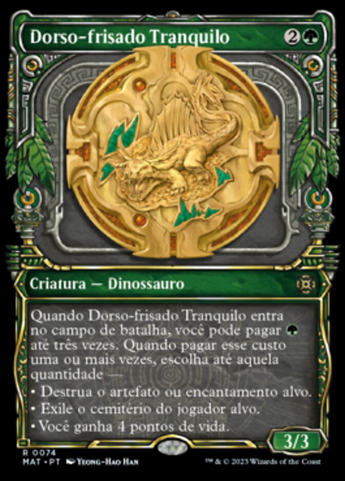 Dorso-frisado Tranquilo / Tranquil Frillback - Magic: The Gathering - MoxLand