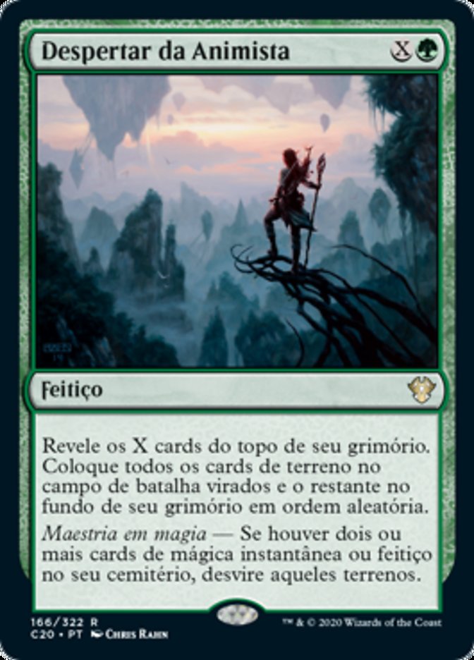 Despertar da Animista / Animist's Awakening - Magic: The Gathering - MoxLand