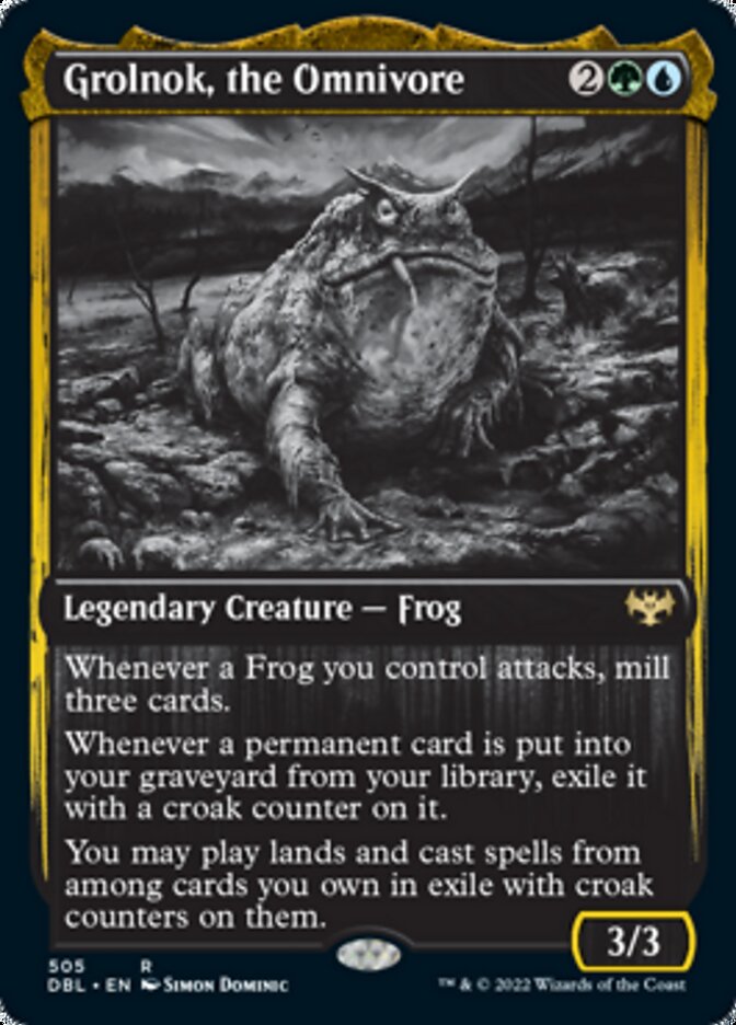 Grolnok, o Onívoro / Grolnok, the Omnivore - Magic: The Gathering - MoxLand