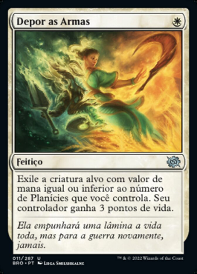 Depor as Armas / Lay Down Arms - Magic: The Gathering - MoxLand