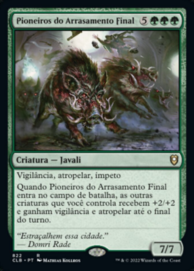 Pioneiros do Arrasamento Final / End-Raze Forerunners - Magic: The Gathering - MoxLand