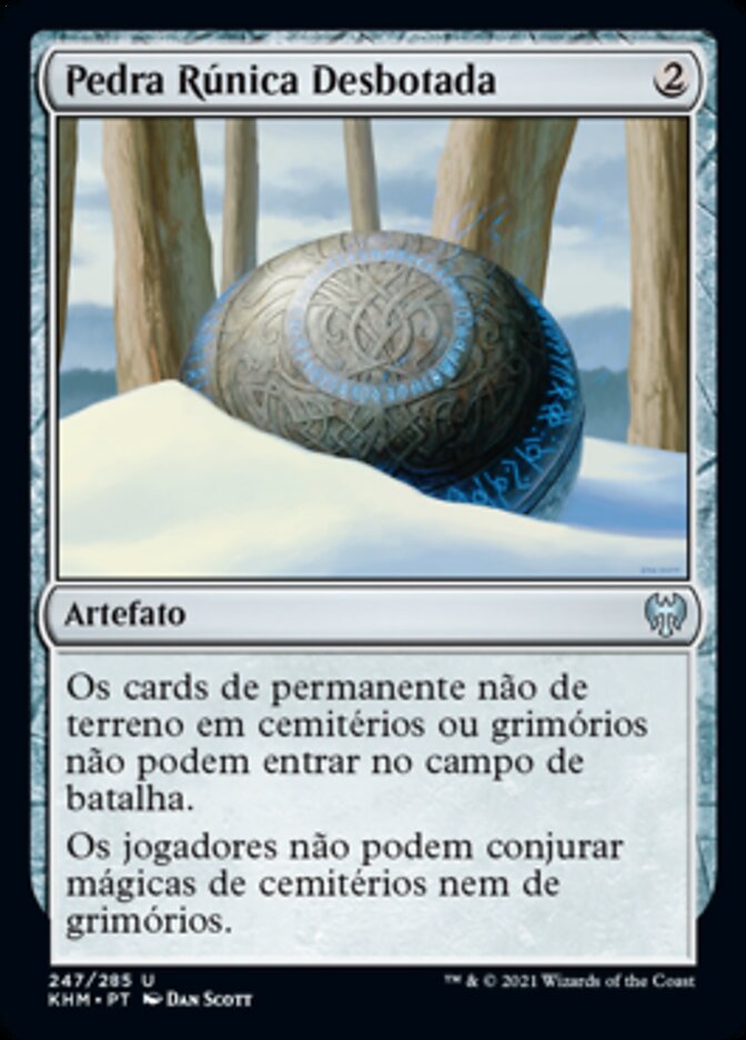 Pedra Rúnica Desbotada / Weathered Runestone - Magic: The Gathering - MoxLand