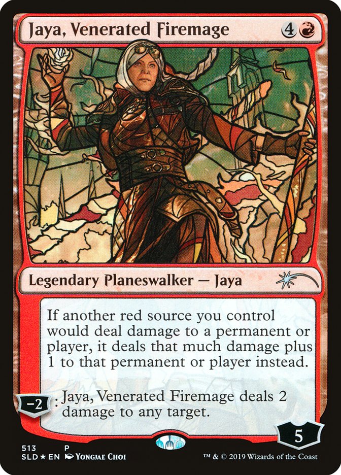 Jaya, Maga do Fogo Venerada / Jaya, Venerated Firemage - Magic: The Gathering - MoxLand