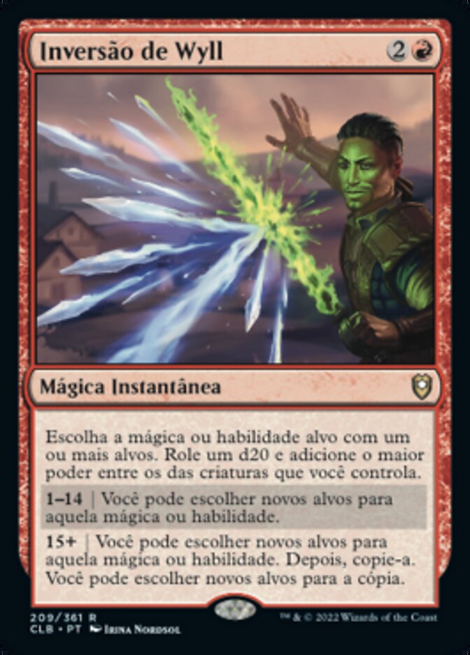 Inversão de Wyll / Wyll's Reversal - Magic: The Gathering - MoxLand